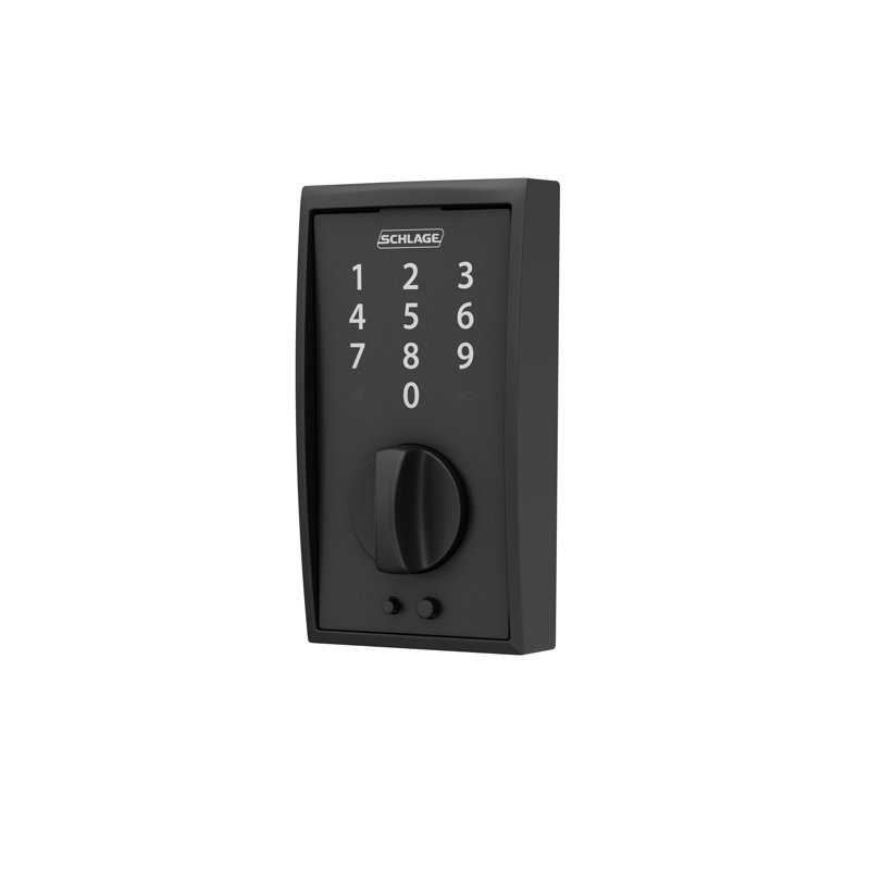 Schlage Touch Keyless Touchscreen Deadbolt with Century Trim & Reviews